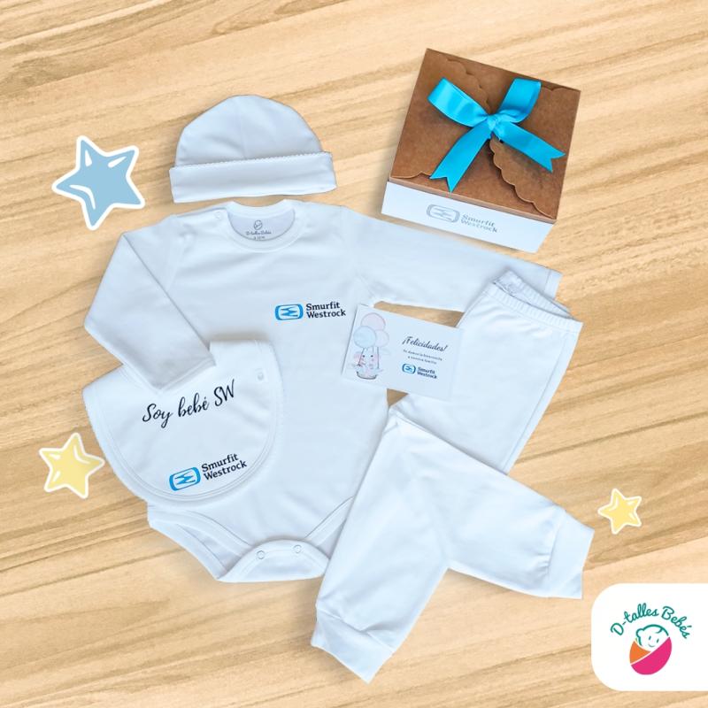 Ajuar de Regalo para Bebes - 4 piezas - Ajuar Bebe Dormilon
